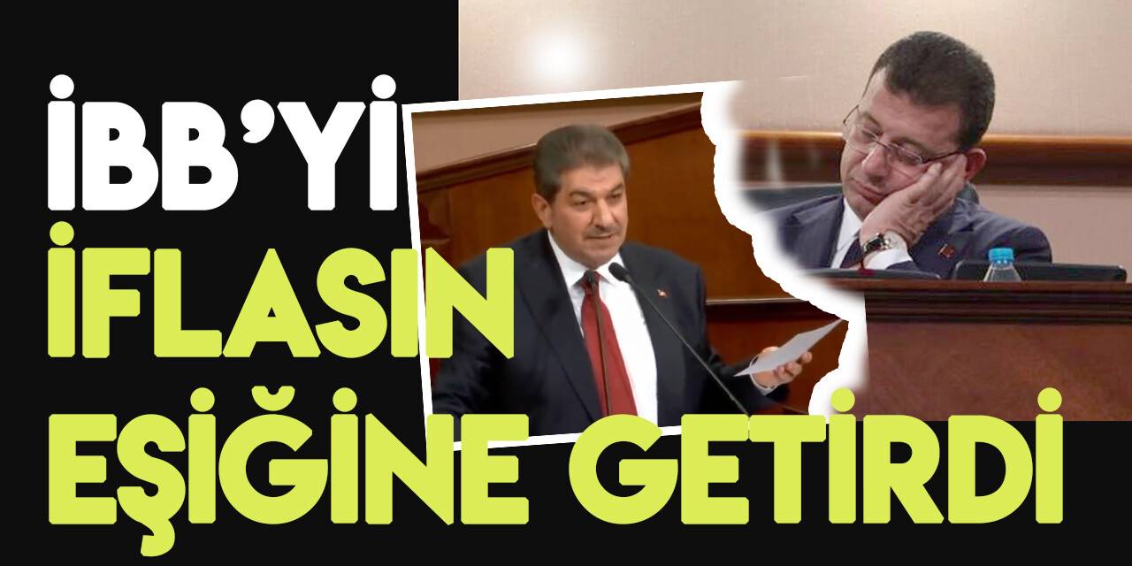 Tevfik Göksu: İmamoğlu İBB'yi iflasın eşiğine getirdi