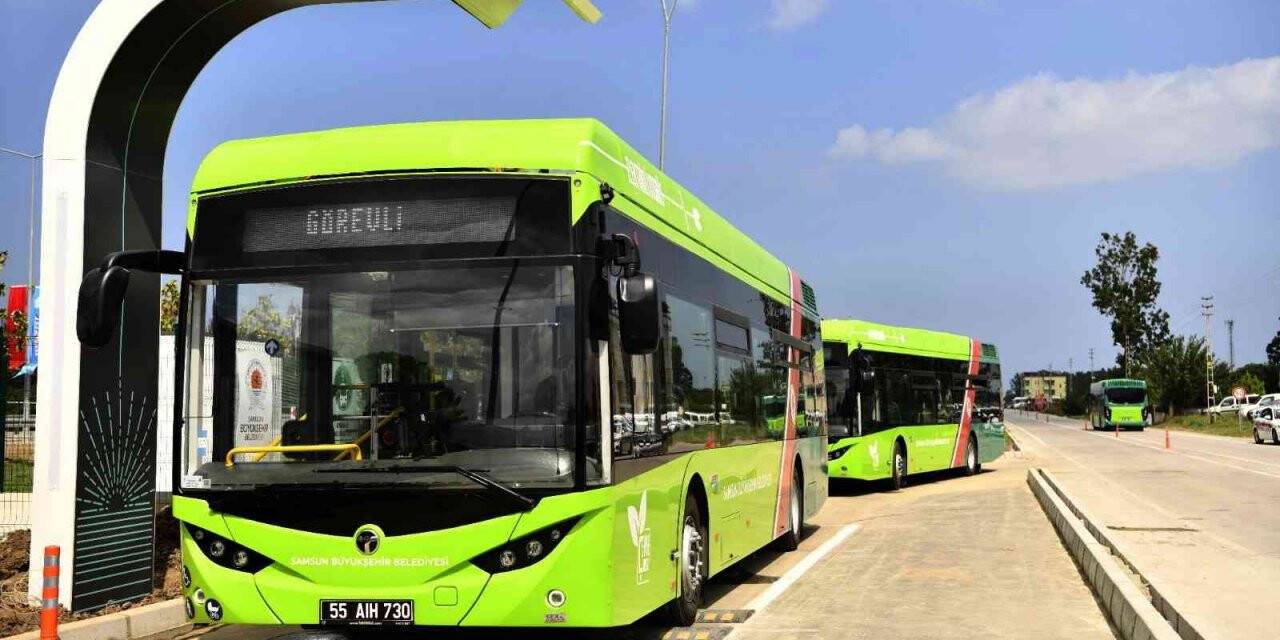 Elektrikli otobüsten 2 ayda 47 bin 456 litre yakıt ve 883 bin 558 lira tasarruf