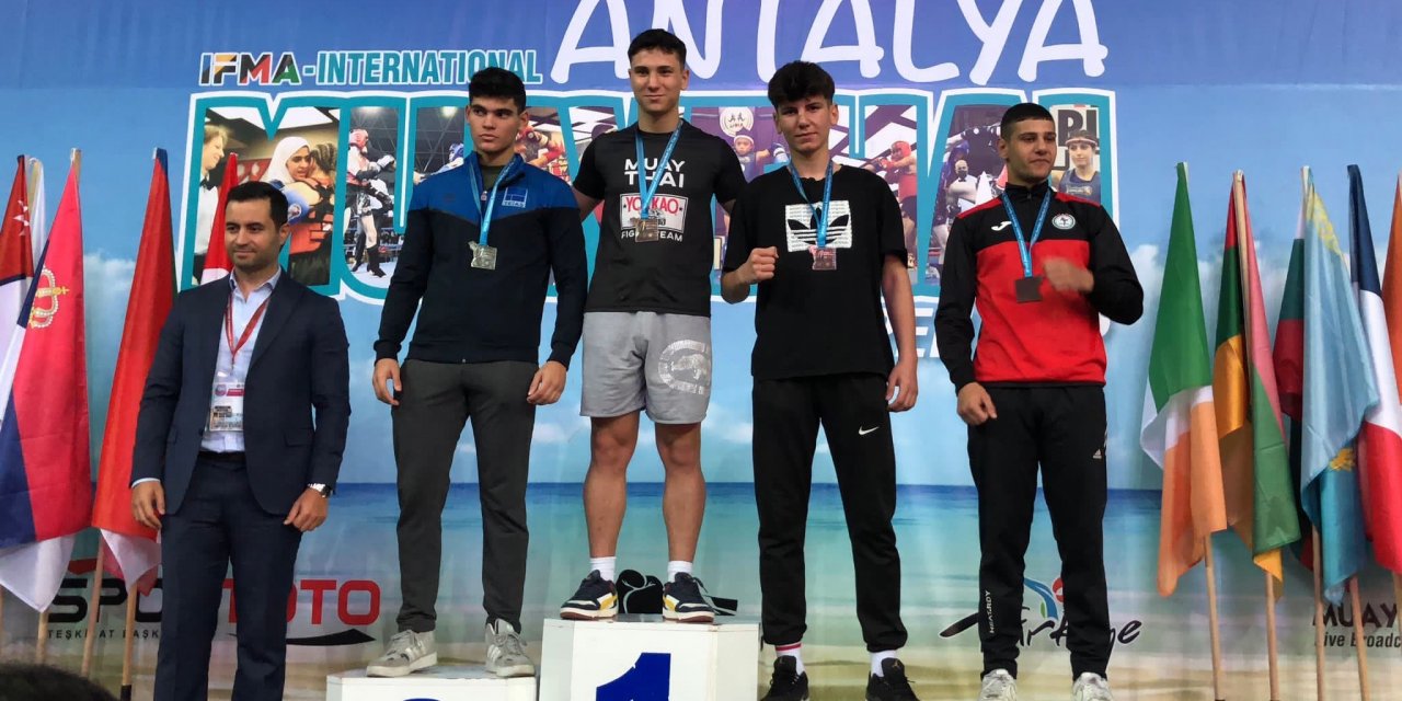 Konyalı sporculardan ‘muaythai’da 9 madalya