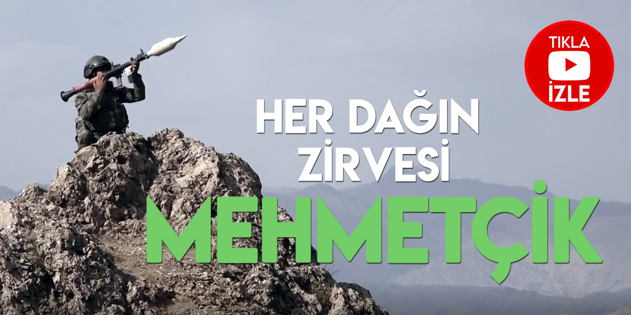 MSB'den "Her Dağın Zirvesi Mehmetçik" paylaşımı