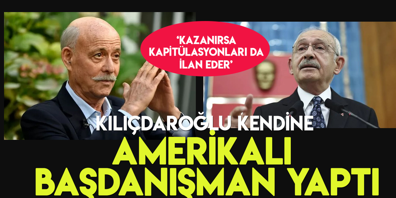 CHP Genel Başkanı Kemal Kılıçaroğlu'na Amerikalı danışman