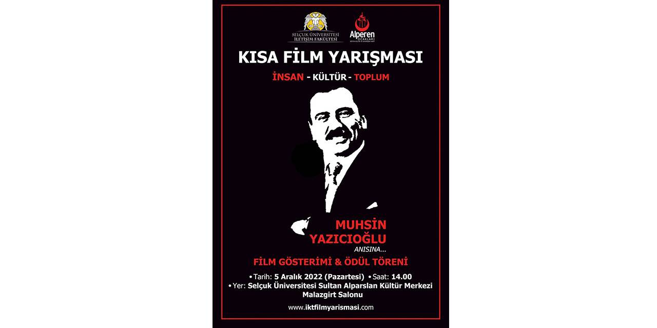Muhsin Yazıcıoğlu anısına ulusal kısa film ve belgesel yarışması