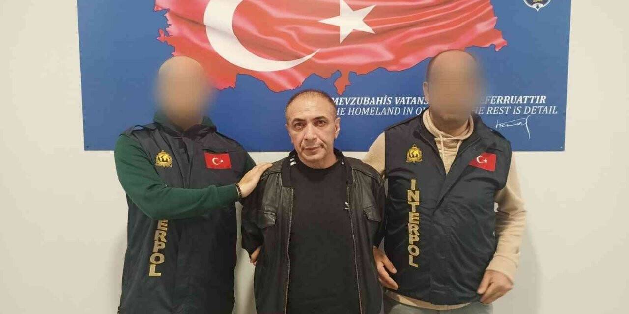 Kırmızı bültenle aranan Serkan Akbaba Almanya’da yakalanarak Türkiye’ye getirildi