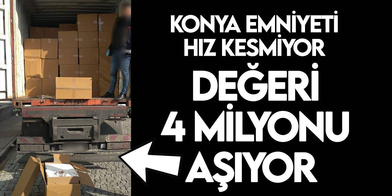 Kaçak sigaraya operasyonlar sürüyor