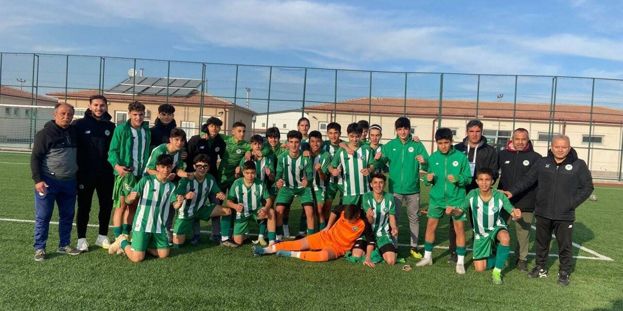 Konyaspor U15 6’da 6 yaptı