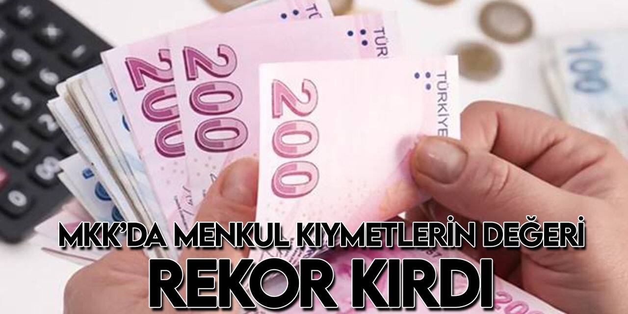 Merkezi Kayıt Kuruluşu nezdindeki menkul kıymetlerin değeri yaklaşık 7 trilyon lira ile rekor kırdı
