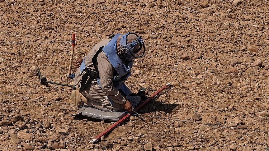Yemen'de 4 yılda 375 binden fazla mayın ve mühimmat temizlendi