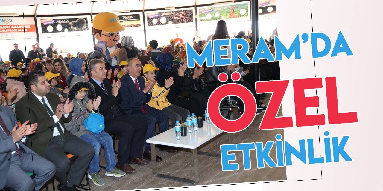Meram’da özel çocuklar etkinlikte buluştu