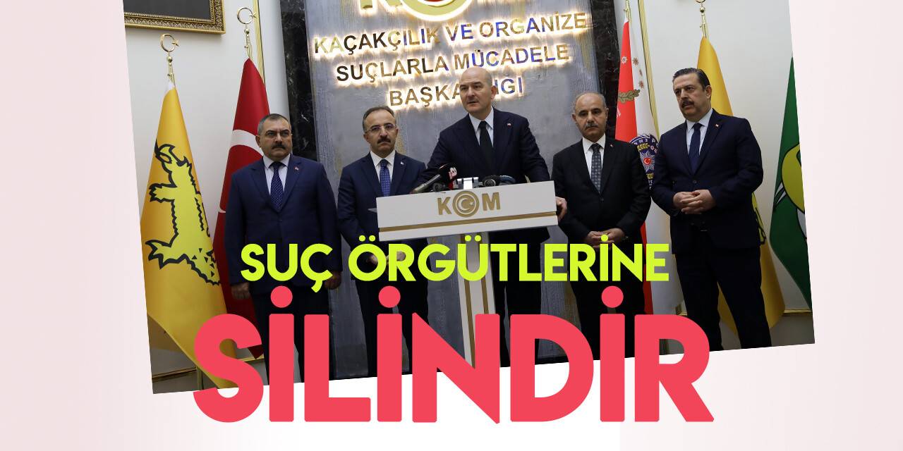 Türkiye genelinde suç örgütlerine ‘Silindir’ operasyonu
