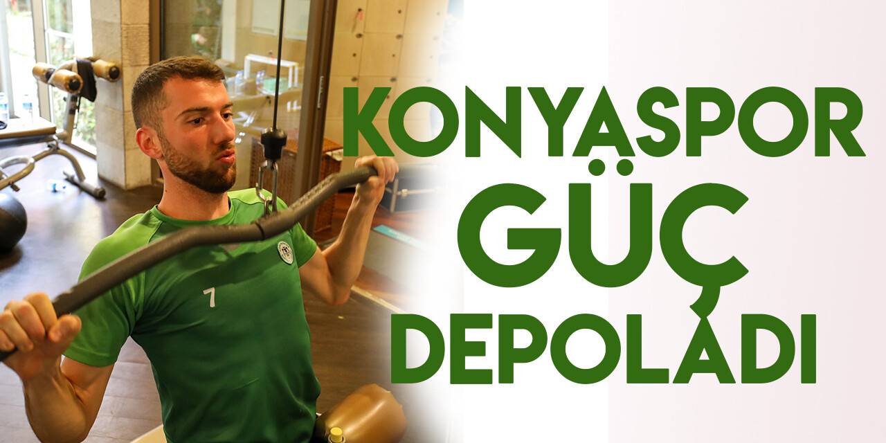 Konyaspor salonda çalıştı