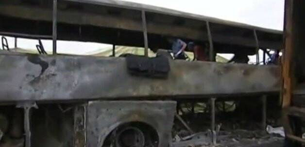 Çin'de katliam gibi kaza