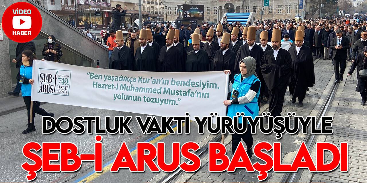 Konya’da Vuslat Yıldönümü Anma Törenleri başladı