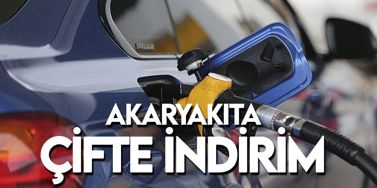 Akaryakıtta çifte müjde