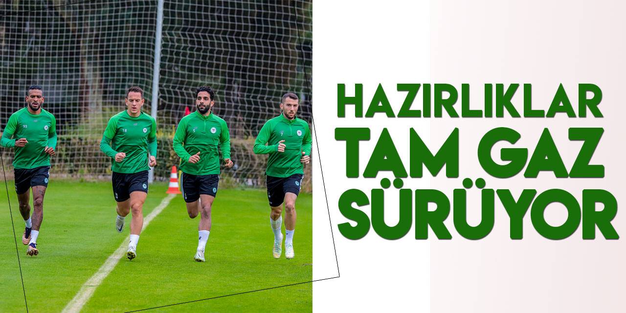 Konyaspor'da Antalya kampı sürüyor
