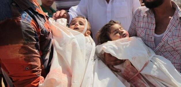 Gazze'de 78'i çocuk 333 ölü!