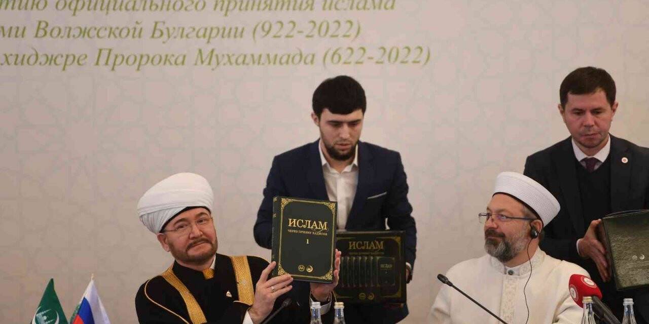 Rusya’da Rusçaya tercüme edilen “Hadislerle İslam” eserinin tanıtımı yapıldı