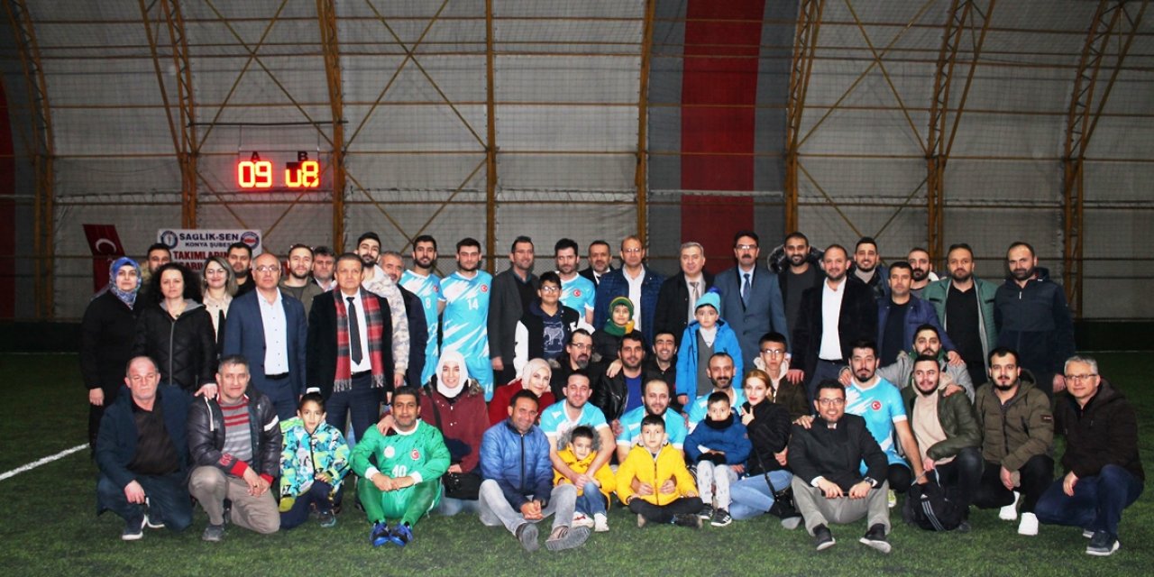 Sağlık-Sen Konya Futbol Turnuvası sona erdi