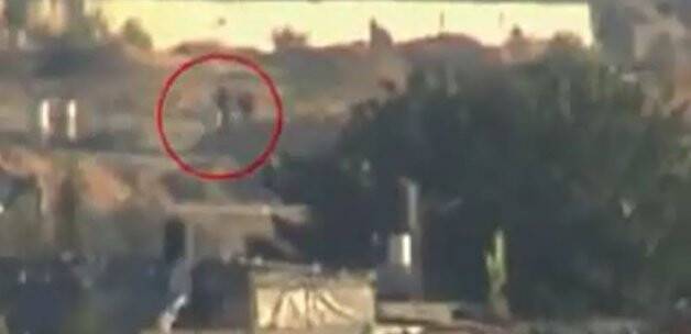 İsrail askerlerinin vurulma anı görüntülendi