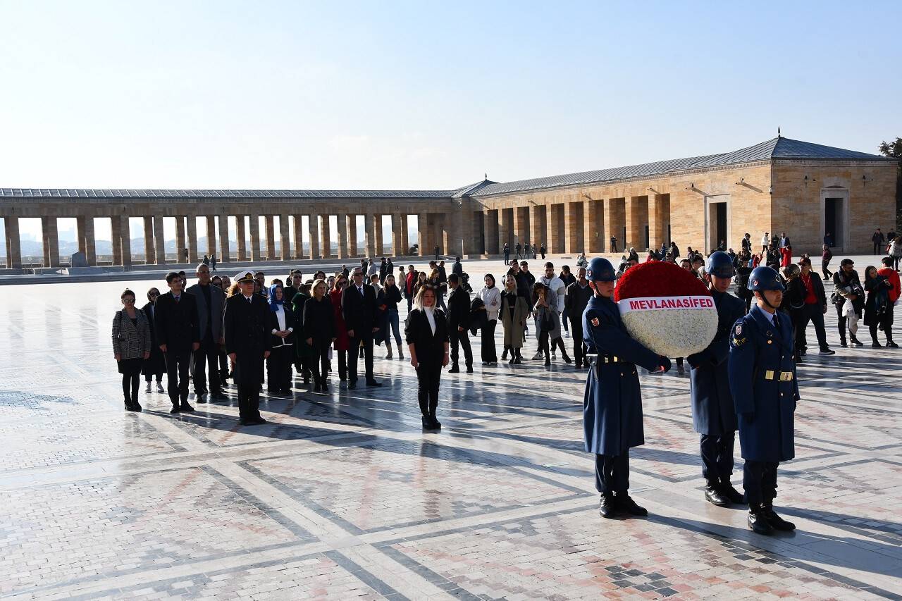 MEVLANASİFED Anıtkabir’i ziyaret etti