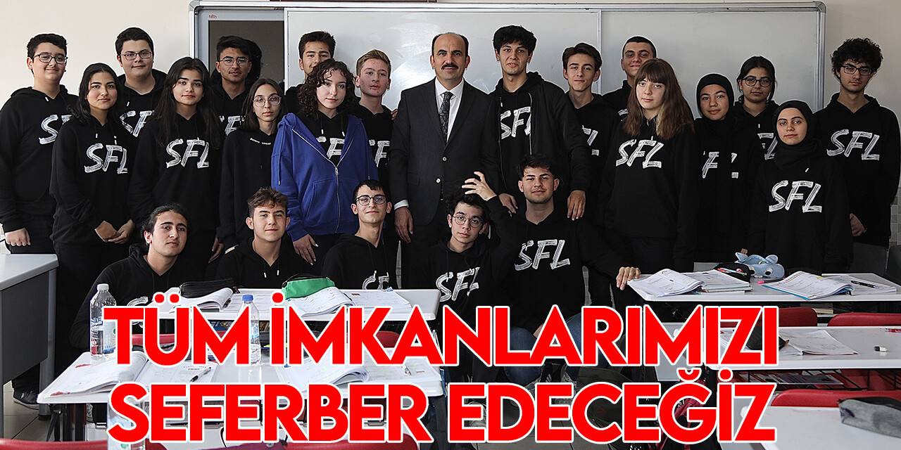 Başkan Altay: Öğrencilerimizin başarısı için bütün imkanlarımızı seferber ediyoruz