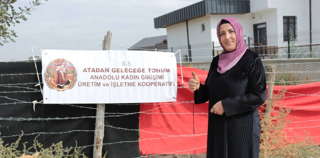 "Ata tohumu" yetiştiren kadın girişimci kooperatif kurdu