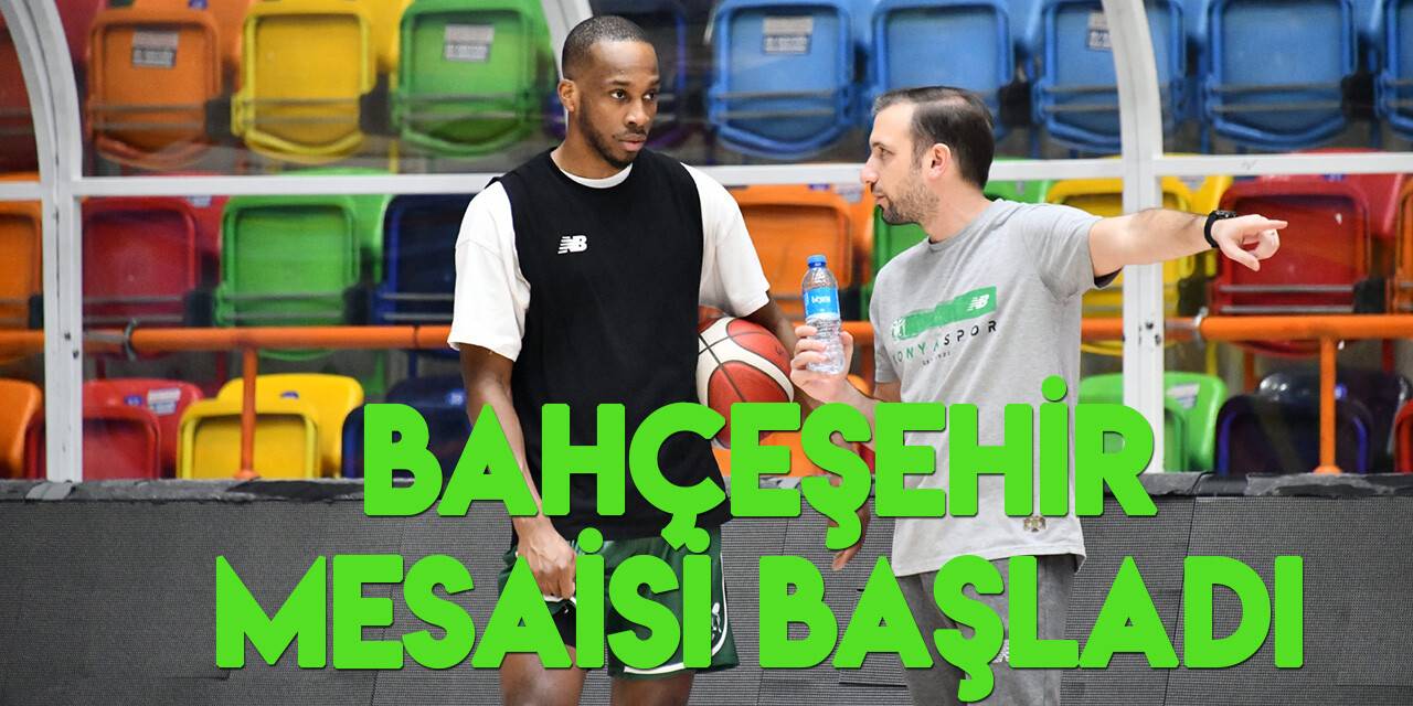 AYOS Konyaspor'da Bahçeşehir Koleji maçı hazırlıkları başladı