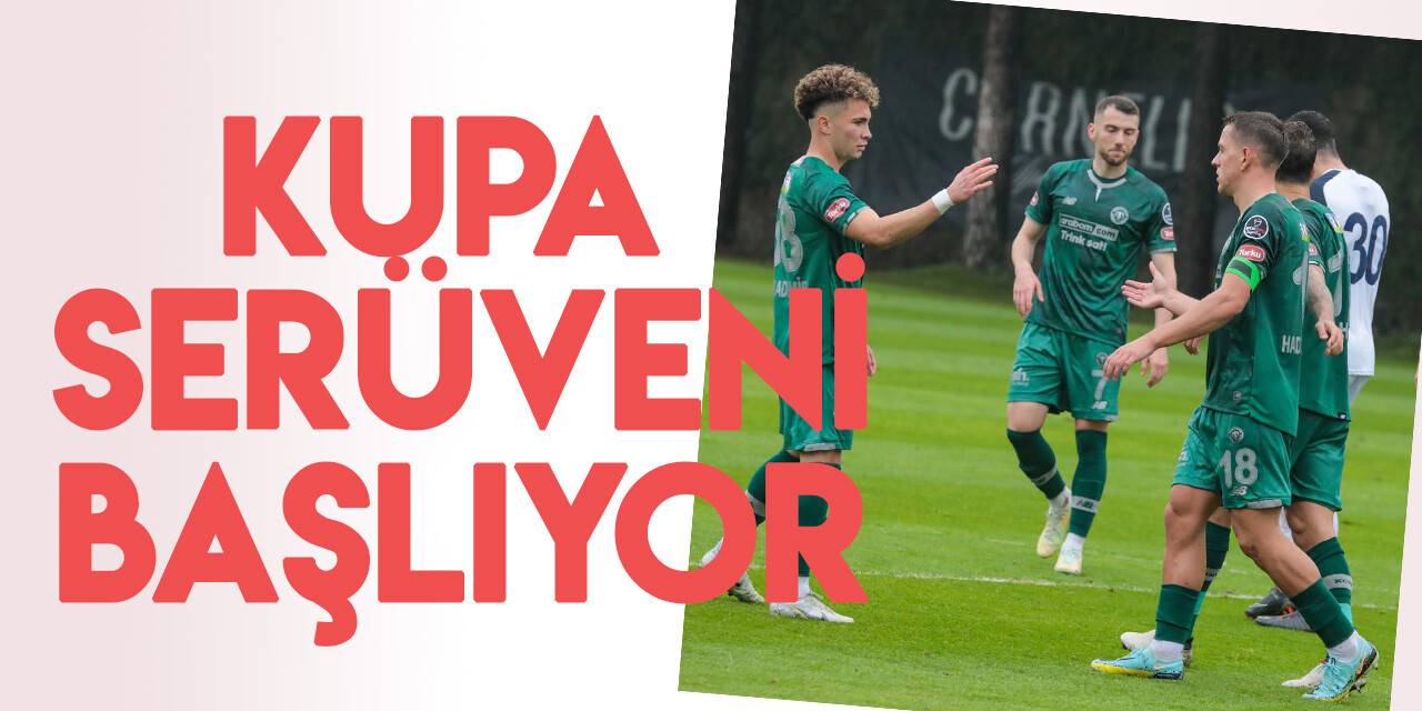 Arabam.com Konyaspor'un kupa serüveni başlıyor