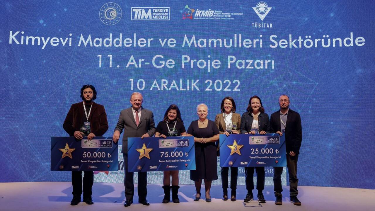 SÜ’ye 11. Kimya Ar-Ge Proje Pazarı'nda birincilik ödülü