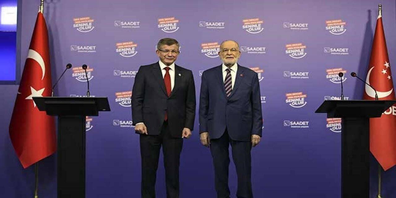 Davutoğlu ve Karamollaoğlu'ndan İmamoğlu ile ilgili açıklama