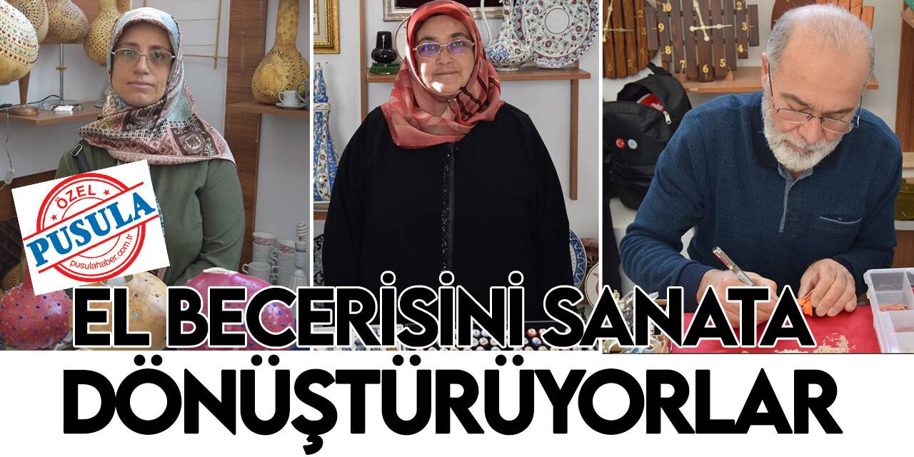 El becerisini sanata dönüştürüyorlar