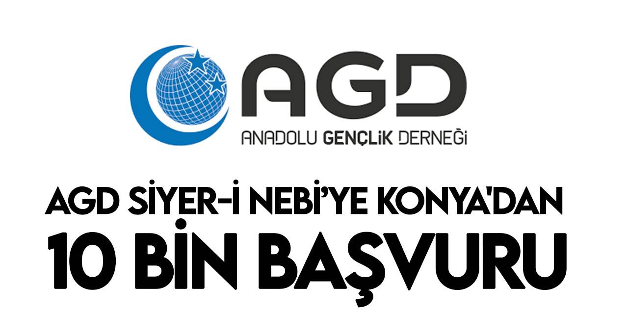 Anadolu Gençlik Derneği Konya Şubesi'ne 'Siyer-i Nebi Bilgi Yarışması'na 10 bin başvuru yapıldı