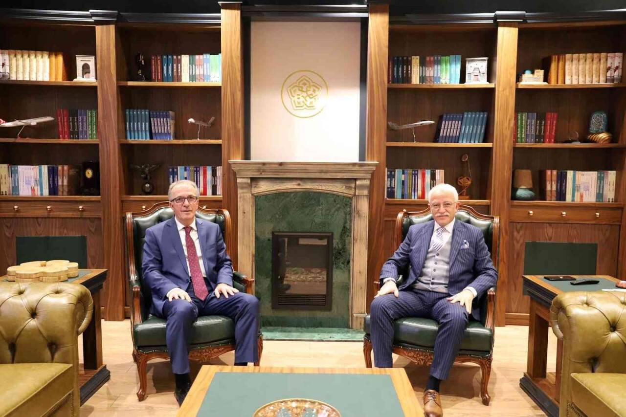 Olası iş birliği alanlarında görüş alışverişinde bulunuldu