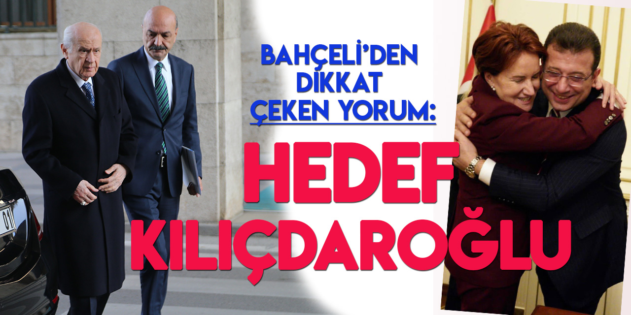 MHP Lideri Bahçeli: Operasyonun hedefi CHP Genel Başkanıdır