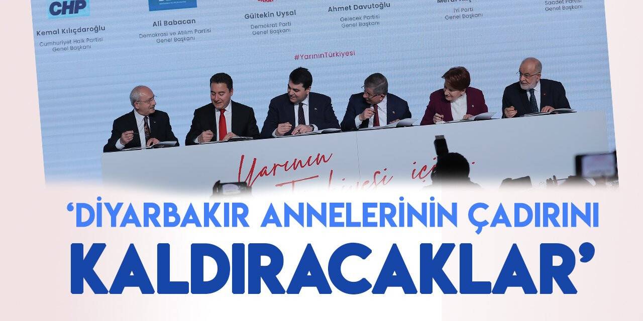 Sosyolog Adem Palabıyık: "CHP ve Altılı Masa, HDP’ye anneler çadırını kaldırma ve Diyarbakır il binasını açma sözü vermiş"