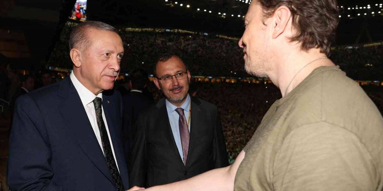 Cumhurbaşkanı Erdoğan, Elon Musk ile bir araya geldi