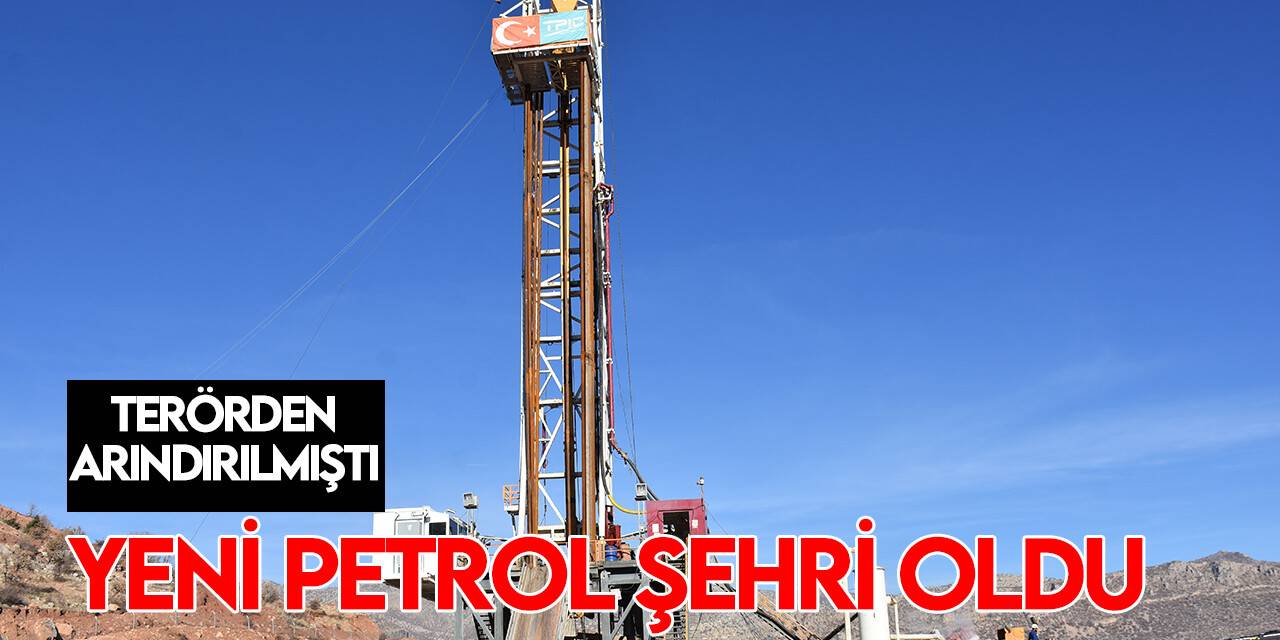 Terörden temizlenen Gabar Dağı'nda günde 5 bin varil petrol çıkarılıyor