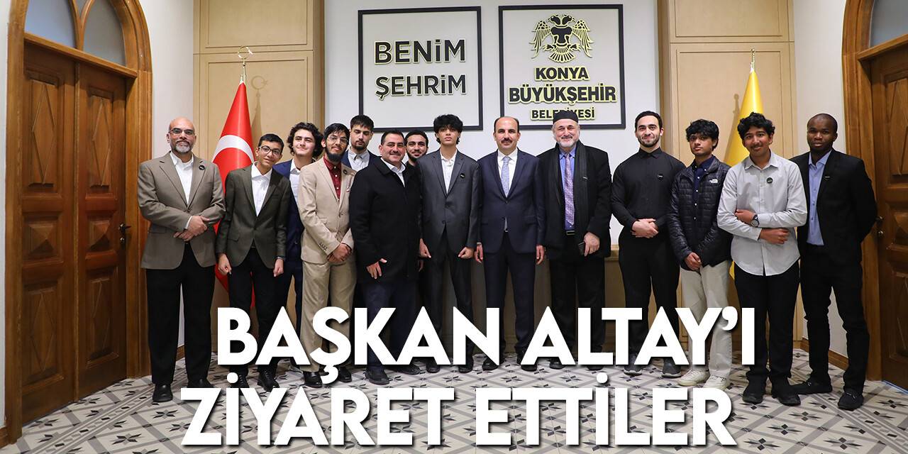 “Talented Ummah” Platformu Temsilcileri'nden Başkan Altay’a ziyaret