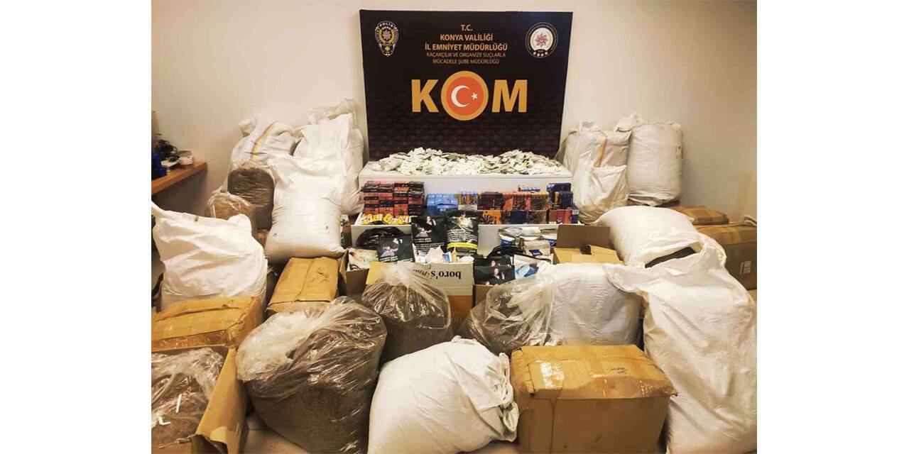 Konya polisi kaçakçılara göz açtırmadı: 3 gözaltı