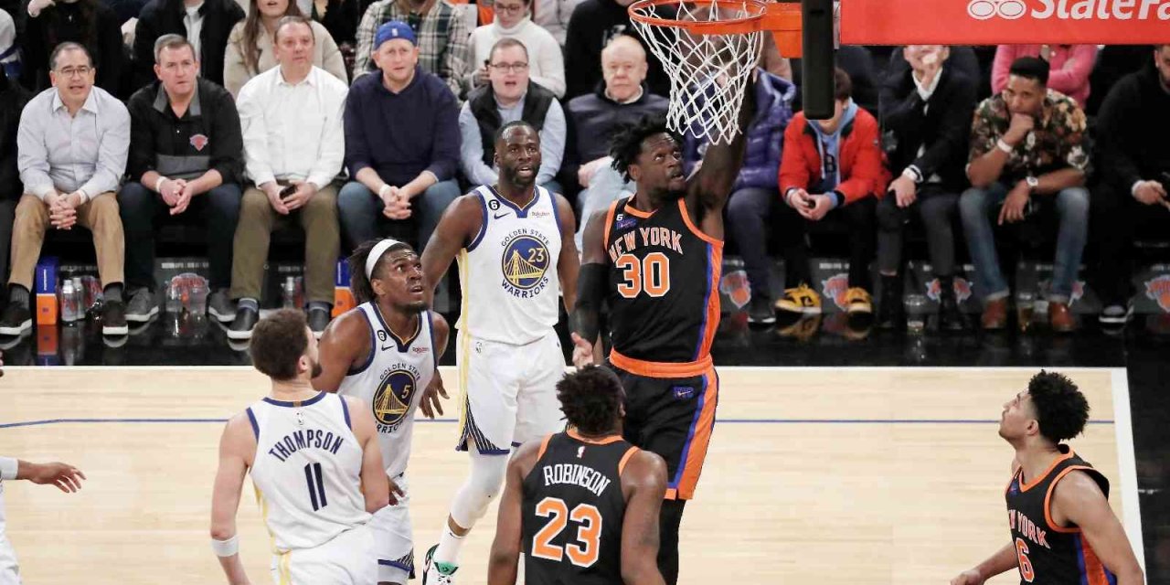 New York Knicks’i, Golden State Warriors da durduramadı