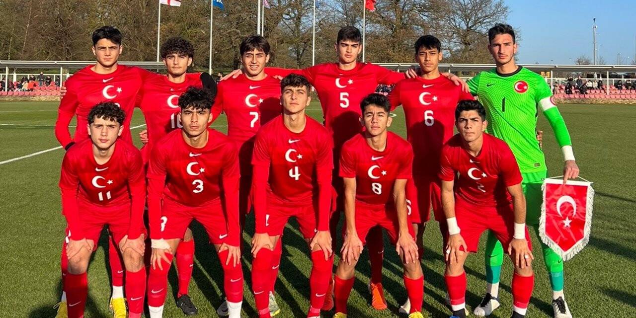 U16 Milli Takım, İngiltere’ye 3-0 yenildi