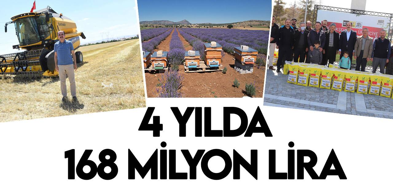 Başkan Altay: Konya tarımı için 168 milyon lira destek sağladık