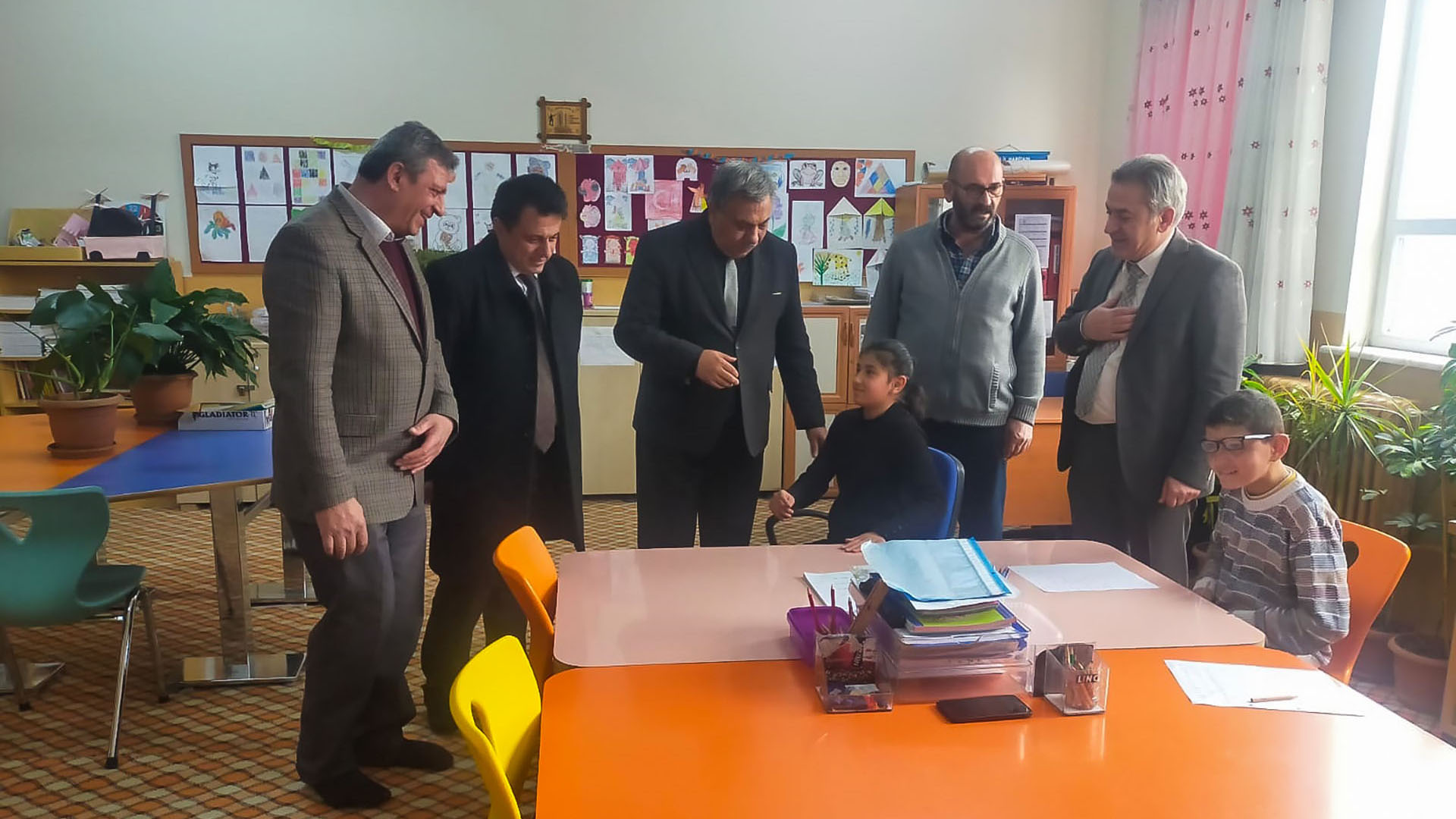 Murat Yiğit, Kadınhanı'nda okulları ziyaret etti