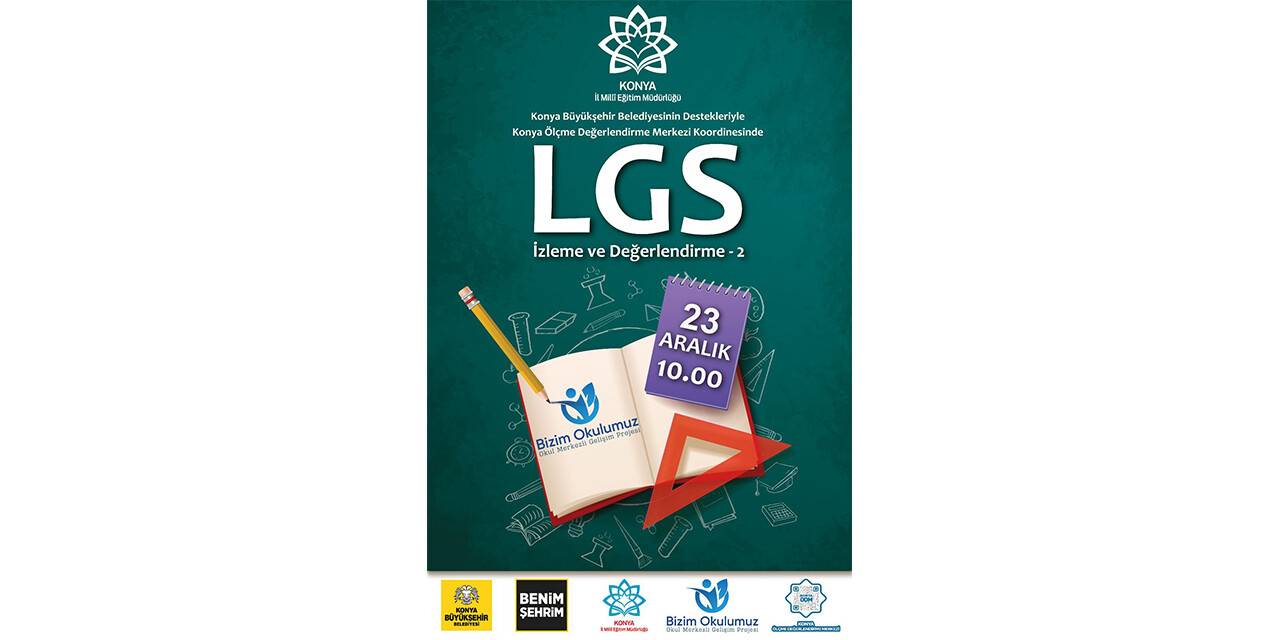 8. sınıflara yönelik izleme değerlendirme uygulamasının ikincisi