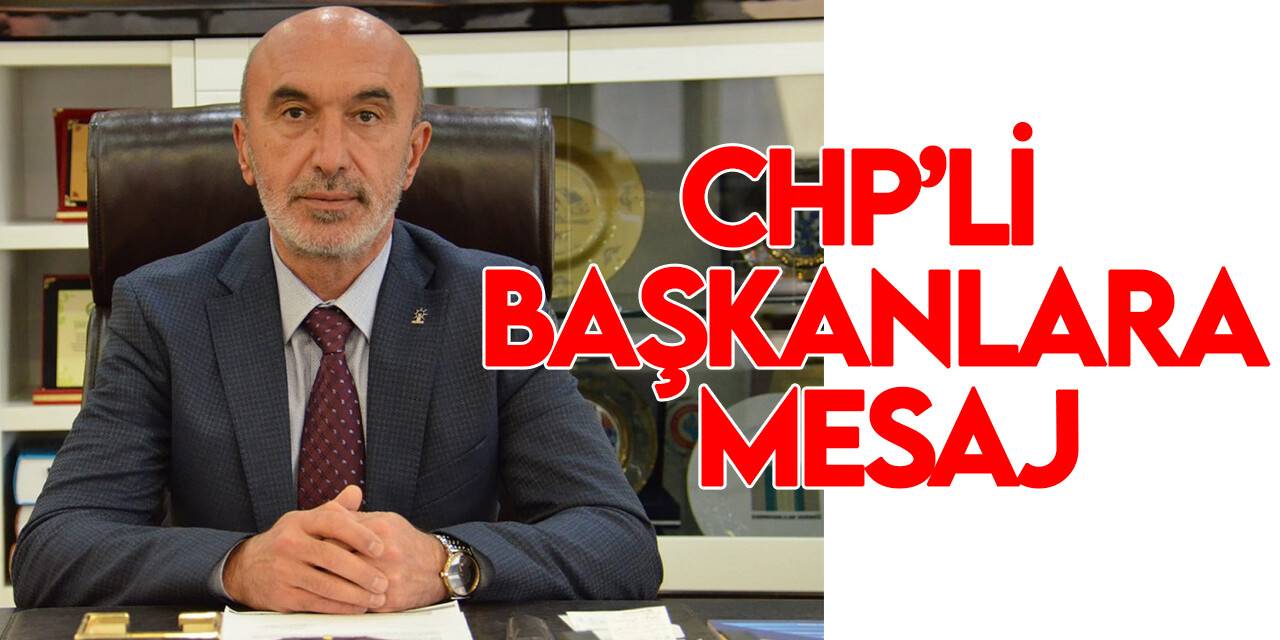 AK Parti Konya İl Başkanı Angı’dan CHP’li başkanlara mesaj
