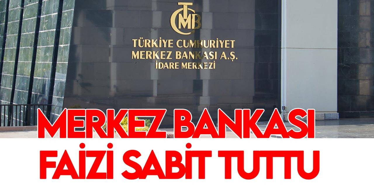 Merkez Bankası faizini yüzde 9 düzeyinde tuttu