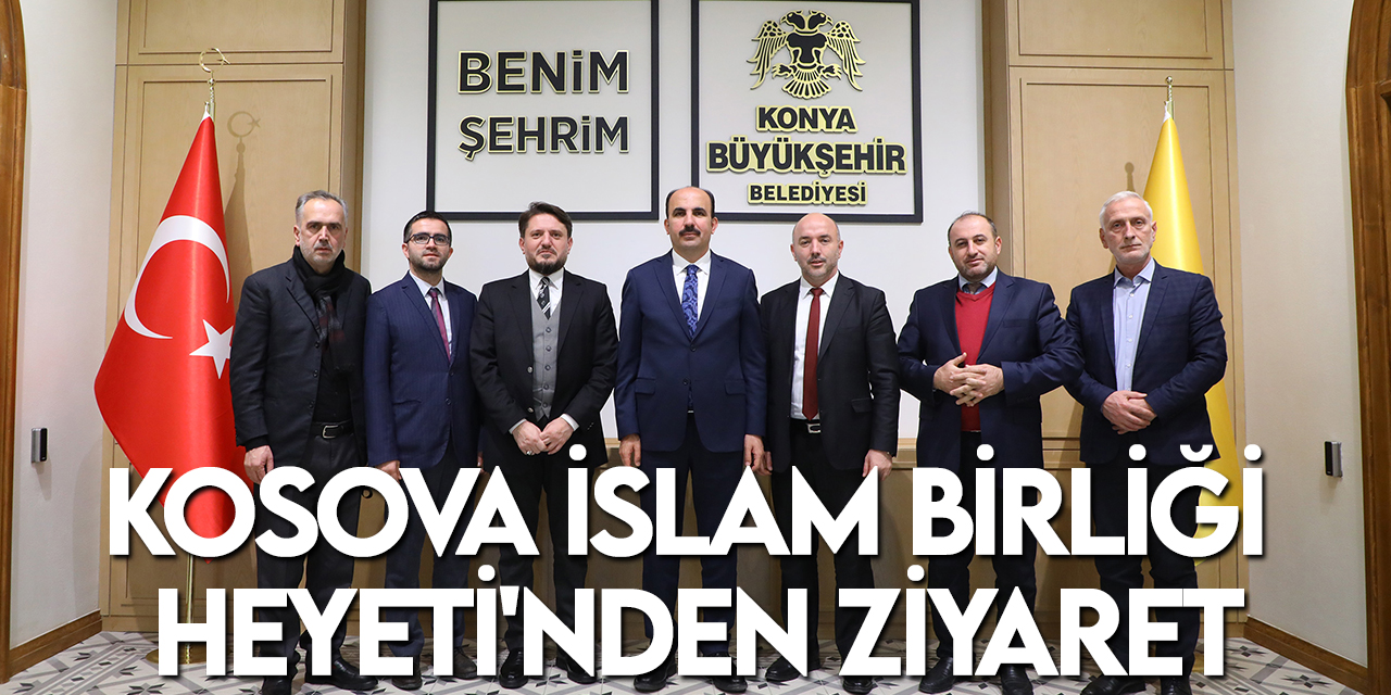Kosova İslam Birliği Heyeti'nden Başkan Altay’a ziyaret