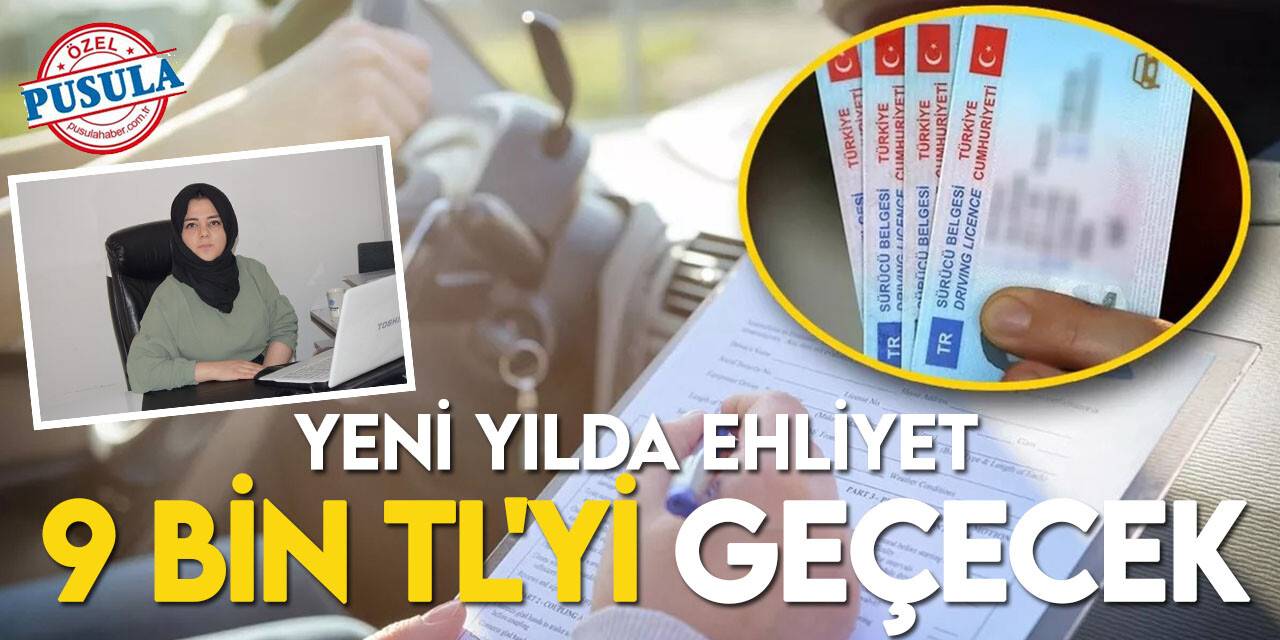 Yeni yılda ehliyet fiyatları 9 bin 279 lira
