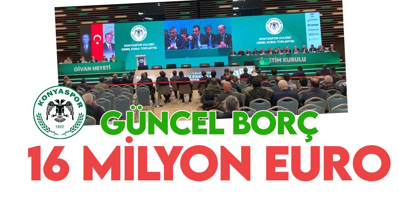 Özgökçen: 30 milyon euro borç devraldık, 16 milyon euroya düşürdük