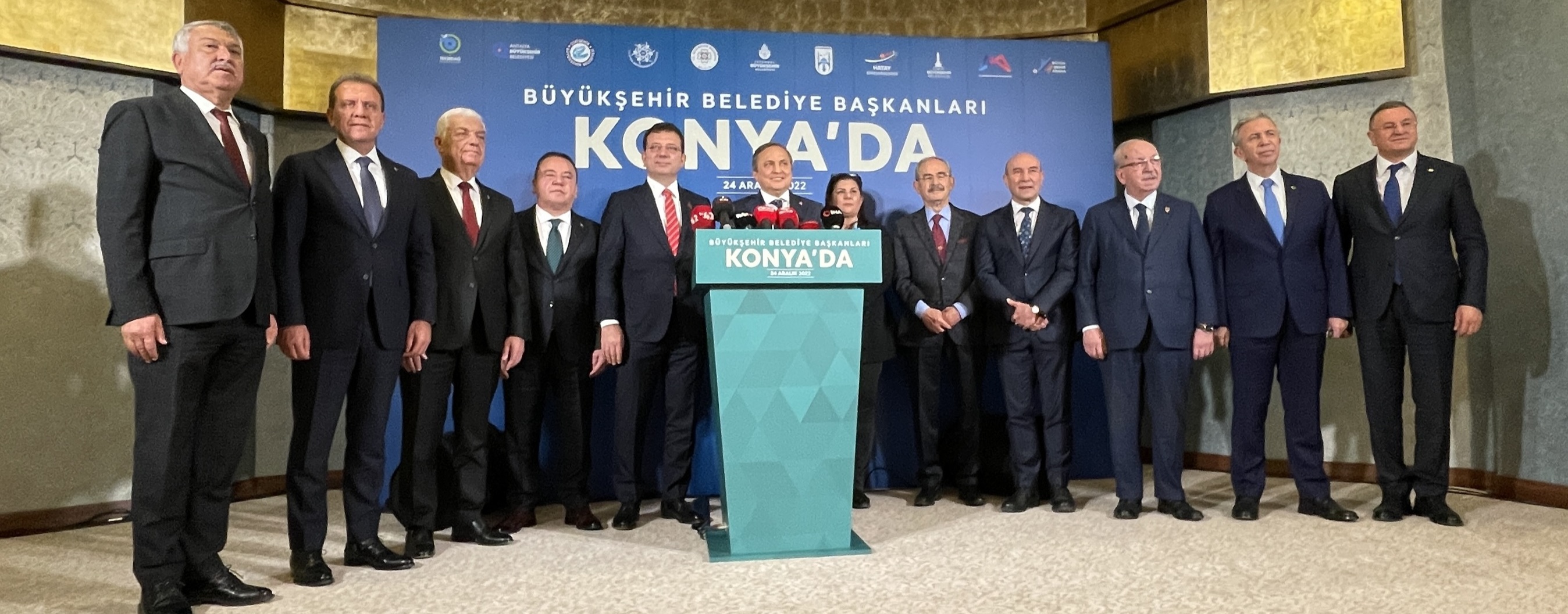 CHP'li büyükşehir belediye başkanlarının Konya programı sona erdi