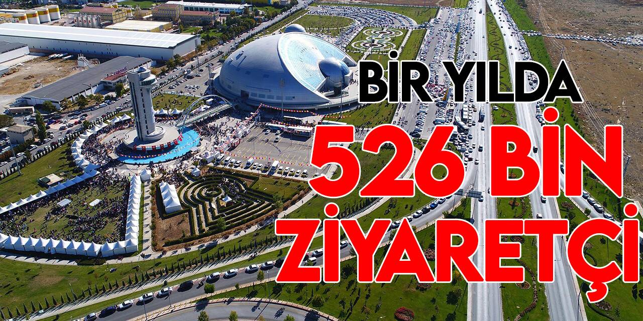 Konya Bilim Merkezi 2022'de 526 bin ziyaretçiyi ağırladı